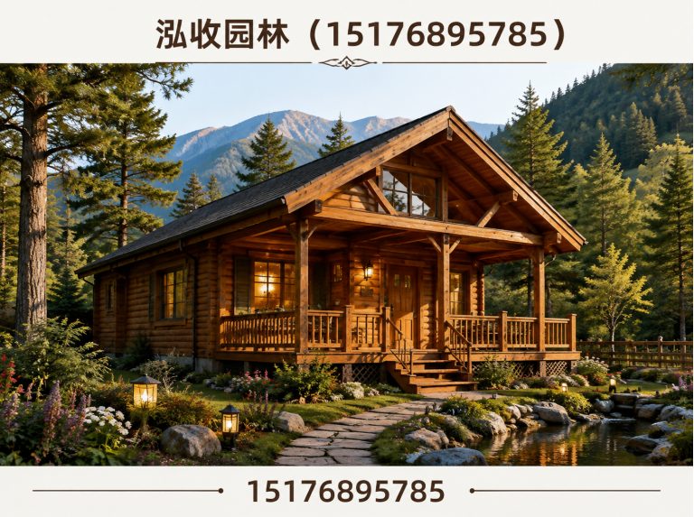 合肥防腐木凉亭展示图